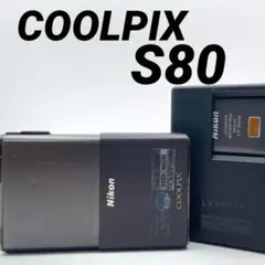 実写美⭕️【動作確認済】Nikon COOLPIX S80 タッチパネル 黒
