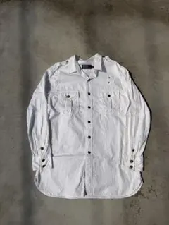 90's polo by Ralph Lauren ミリタリー　ワーク　シャツ