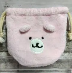 モ*ー様 ☆中古品　ちいかわ　くまさんポシェット　巾着　ナガノ　nagano☆