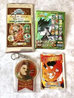 僕のヒーローアカデミア ステータスカードコレクション エンデヴァー　キーホルダー