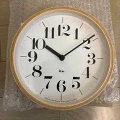 【新品】 レムノス 壁掛け時計 渡辺力 RIKI CLOCK　リキクロックのサムネイル