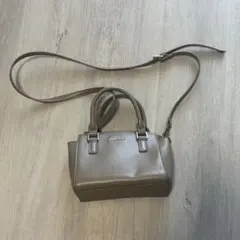 EMODA 2WAY ショルダーバッグ ハンドバッグ　ベージュのサムネイル