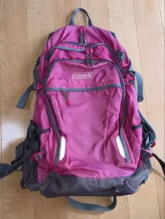 ★Coleman ピンク バックパック