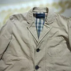 BURBERRY ベージュ テーラードカジュアルジャケット