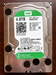 WD Green 4TB 内蔵HDD WD40EZRX
