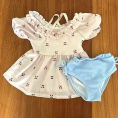 petit main フリル水着セット 90サイズ