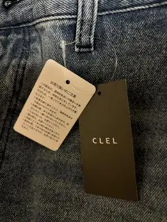 ヴィンテージデザイン セミワイドフレアデニムパンツ