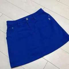 St Andrews レディース ゴルフスカート L 青