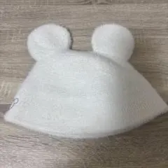 ディズニー　ミッキー　ハット　白