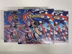 ポケモンカード ニンジャスピナー シュリンク付き 3BOX