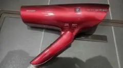 2021年製 ヘアドライヤー 速乾 大風量 シャープ IB-NP9-P レッド