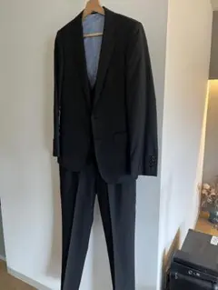 青山 ストライプビジネススーツ