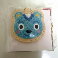 あつまれどうぶつの森 さがら刺繍キーホルダー　リッキー