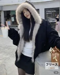 SHEINファージャケットS