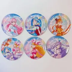 ひろがるスカイプリキュア感謝祭　缶バッジ　コンプリートセット