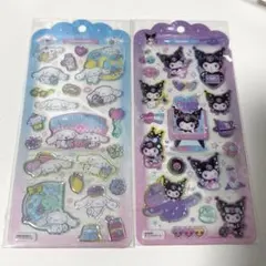 正規品　サンリオ　ドロップジェリーシール　クロミ シナモロール シナモン