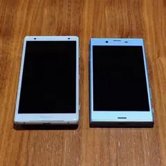 ジャンク SONY Xperia XZ2 Xperia XZs 2台セットのサムネイル