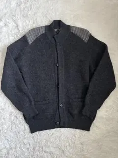DAKS ニットカーディガン グレー L ウール ボタンのサムネイル
