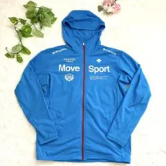 サイズXO✨DESCENTE　デサント　MoveSport　フルジップ　パーカー