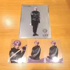 【未使用】刀ミュ 夜半 クリアカード 五月雨 3種4枚セット