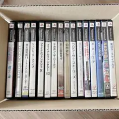 ps2ソフト 16本 まとめ売り ケース、説明書付き
