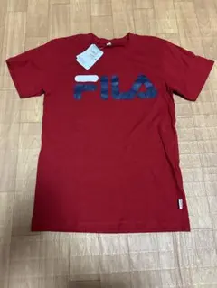 FILA 赤 ロゴ Tシャツ　160 新品未使用