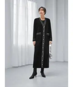 スタイルデリ♡ブラック ロングワンピース ボタン付き♡ZARA♡オトハ