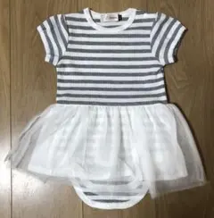【未使用品】チュール付 ロンパース ディーフェセンス 70
