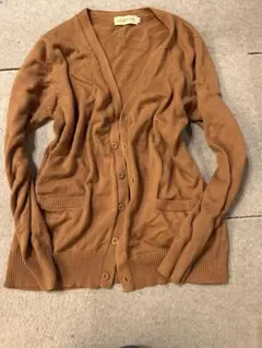 CAMPURE カーディガン ブラウン XL
