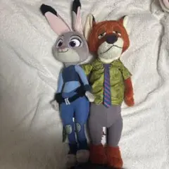 ズートピア ぬいぐるみ 警官ニック ニック・ワイルド 警察官 ぬいぐるみ 約30cm ズートピア