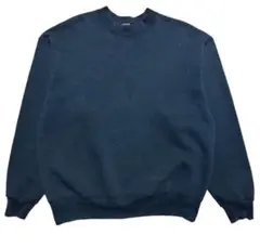 希少XL USA製 90's BVD 無地 ヴィンテージ スウェット ブラック