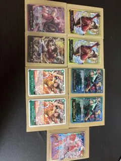 ワンピースカード パラレル・SR 12種まとめ出品 ハンコック、ナミ