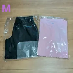 新品未開封品】エゴザルTシャツ バスパン ショート丈 バスケ XL ピンク