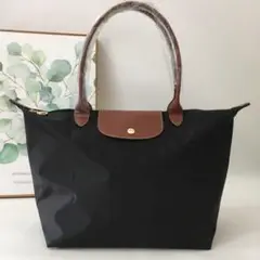 新品　ロンシャン　Longchamp トートバッグ　黒　Lサイズ