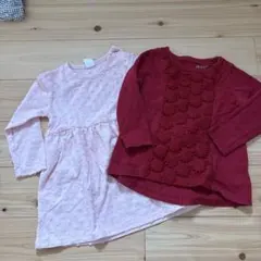 ELFINDOLL & H&M トップス＆ワンピース2点セット