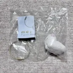 mei フィギュアマスコット 手乗りのわんちゃん しろ キーホルダー ガチャ