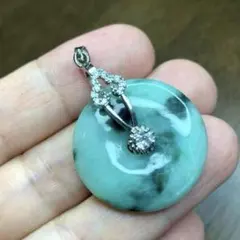 高品質　翡翠　　男女兼用　s925印字