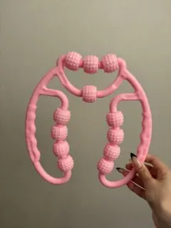 フォームローラー マッサージローラー ピンク