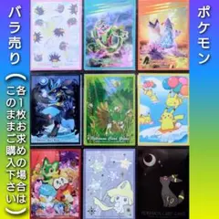 【バラ売り】ポケモンカードゲーム デッキシールド《ポケモン》⑫