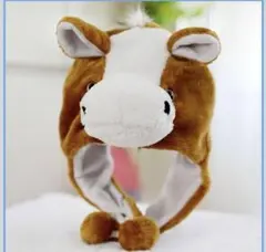 馬 新年 キャップ 被り物 帽子