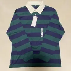 【新品未使用】UNIQLO ラガーポロシャツ 長袖 150cm