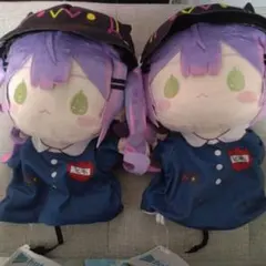 ホロライブ パペットぬいぐるみ 常闇トワ 2体　hololive