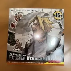 ヒロアカ原画展 コレクション缶バッジ KEYVISUAL 上鳴電気