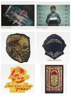 一番くじ ストレンジャーシングス I賞 ブロマイド＆ステッカー 6枚