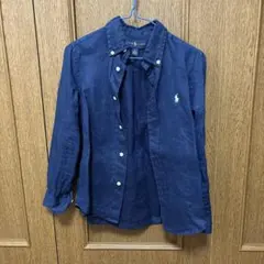 【MH様専用】ラルフローレン　麻ロングシャツ120