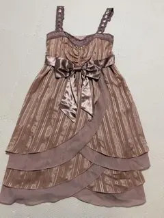 axes femme パーティードレス リボン サイズM