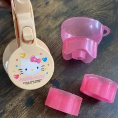 1990年昭和レトロアンティークハローキティペットボトルハンドルピンクキティラー
