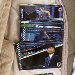 直筆日本代表サインカード＆日本代表カード＆選手カードまとめ売り62枚