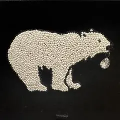 maison des perles ホワイトクマ ブローチのサムネイル