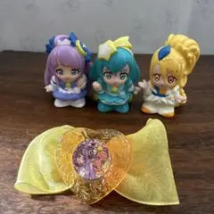 ♡47 スタートゥインクルプリキュア フィギュア3体とリボンセット